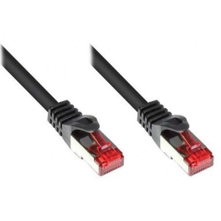 Alcasa 20m, Cat. 6, S/FTP cavo di rete Nero Cat6 S/FTP (S-STP) (8060-200S)