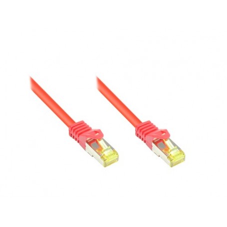 Alcasa 8070R-020R cavo di rete Rosso 2 m Cat7 S/FTP (S-STP) (8070R-020R)