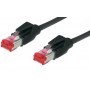 Alcasa 8066-115S cavo di rete Nero 15 m Cat6 S/FTP (S-STP) (8066-115S)