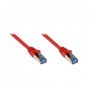 Alcasa 8060-H003R cavo di rete Rosso 0,25 m Cat6a S/FTP (S-STP) (8060-H003R)