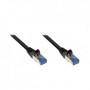 Alcasa 8060-H005S cavo di rete Nero 0,5 m Cat6a S/FTP (S-STP) (8060-H005S)
