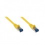 Alcasa 8060-H005Y cavo di rete Giallo 0,5 m Cat6a S/FTP (S-STP) (8060-H005Y)