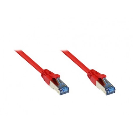 Alcasa 8060-H010R cavo di rete Rosso 1 m Cat6a S/FTP (S-STP) (8060-H010R)
