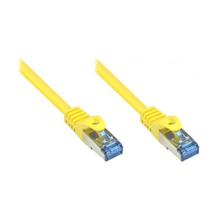 Alcasa Cat6a 1.5m cavo di rete Giallo 1,5 m S/FTP (S-STP) (8060-H015Y)