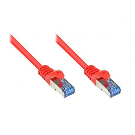Alcasa Cat6a 2m cavo di rete Rosso S/FTP (S-STP) (8060-H020R)