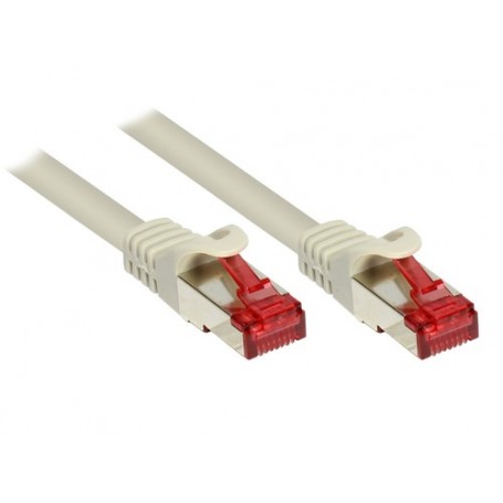 Alcasa RJ45-RJ45, m-m, 0.5m cavo di rete Grigio 0,5 m Cat6 S/FTP (S-STP) (8063-005)
