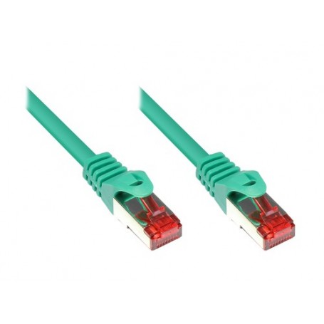 Alcasa 8060-010G cavo di rete Verde 1 m Cat6 S/FTP (S-STP) (8060-010G)