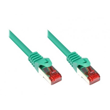 Alcasa S/FTP Cat6 1.5m cavo di rete Verde 1,5 m S/FTP (S-STP) (8060-015G)