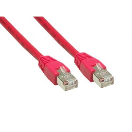 Alcasa Cat. 6 S/FTP, 3m cavo di rete Rosso Cat6 S/FTP (S-STP) (8060-030R)