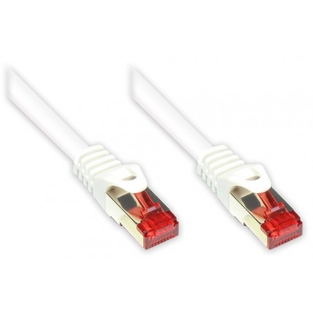 Alcasa 10m Cat6 S/FTP cavo di rete Bianco S/FTP (S-STP) (8060-100W)