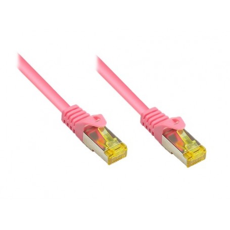 Alcasa 0.25m Cat7 RJ-45 cavo di rete Magenta 0,25 m S/FTP (S-STP) (8070R-003M)