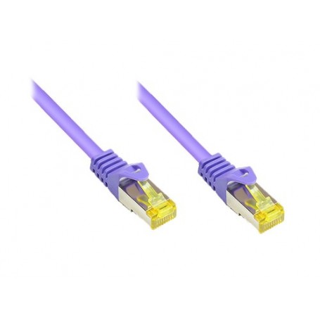 Alcasa 1.5m Cat7 RJ-45 cavo di rete Viola 1,5 m S/FTP (S-STP) (8070R-015V)