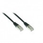 Alcasa 20m Cat5e cavo di rete Nero SF/UTP (S-FTP) (855S-200)