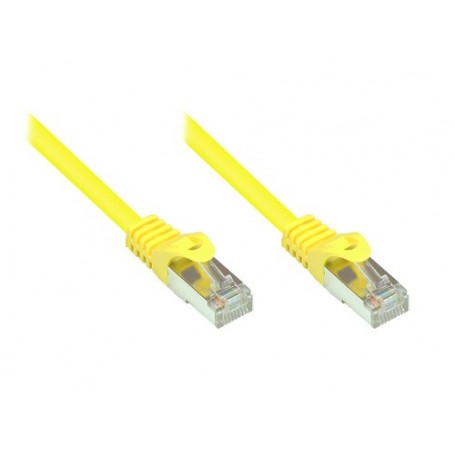 Alcasa RJ45-RJ45, m-m, 0.15m cavo di rete Giallo 0,15 m Cat5e SF/UTP (S-FTP) (855Y-002)
