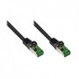 Alcasa 8062-H600S cavo di rete Nero 60 m Cat6a S/FTP (S-STP) (8062-H600S)