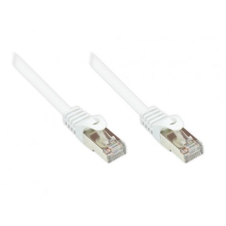 Alcasa RJ45-RJ45, m-m, 0.15m cavo di rete Bianco 0,15 m Cat5e SF/UTP (S-FTP) (855W-002)