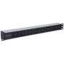 Intellinet 163613 unità di distribuzione dell'energia (PDU) 8 presa(e) AC 1U Nero, Argento (163613)