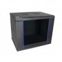 Alcasa GC-RFS09S rack 9U Da parete Nero (GC-RFS09S)