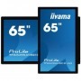 iiyama TF6539UHSC-B1AG lavagna interattiva 165,1 cm (65") 3840 x 2160 Pixel Touch screen Nero USB (TF6539UHSC-B1AG)