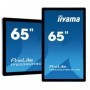 iiyama TF6539UHSC-B1AG lavagna interattiva 165,1 cm (65") 3840 x 2160 Pixel Touch screen Nero USB (TF6539UHSC-B1AG)