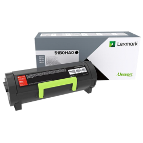 Lexmark 51B0HA0 cartuccia toner 1 pz Originale Nero (51B0HA0)