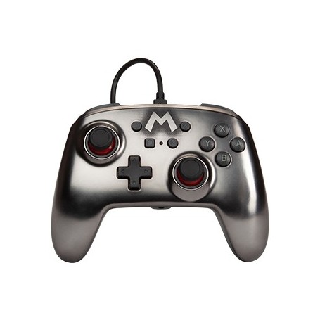 PowerA 1517917-01 periferica di gioco Grigio USB Gamepad Analogico/Digitale Nintendo Switch (1517917-01)