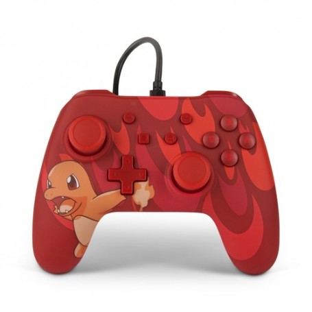 PowerA Charmander Blaze Multicolore, Rosso USB Gamepad Analogico/Digitale Nintendo Switch (1511625)