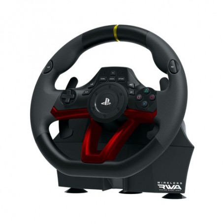 Hori Racing Wheel APEX Nero, Rosso Bluetooth/USB Sterzo + Pedali Analogico/Digitale PC, PlayStation 4 (PS4-142E)