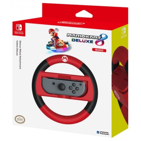 Hori Mario Kart 8 Deluxe Racing Wheel (Mario) Impugnatura di azione (561747)