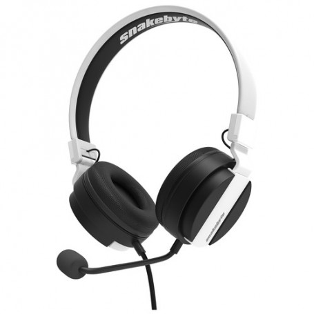 Snakebyte HEAD:SET 5 (PS5) Cuffia Padiglione auricolare Nero, Bianco (SB916083)