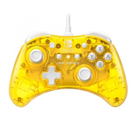 PDP Rock Candy Giallo USB Gamepad Analogico/Digitale Nintendo Switch (500-181-NA-YL)