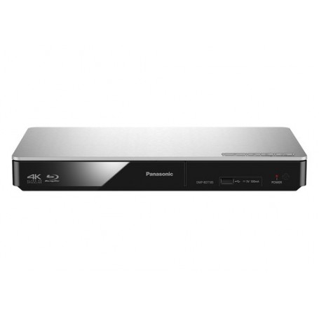 Panasonic DMP-BDT185EG lettore DVD/Blu-ray Lettore Blu-Ray Compatibilità 3D Argento (DMP-BDT185EG)
