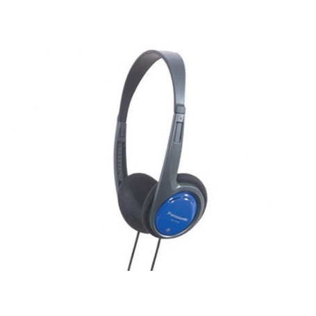 Panasonic RP-HT010E Cuffie Padiglione auricolare Connettore 3.5 mm Nero, Blu (RP-HT010E-A)