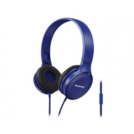 Panasonic RP-HF100ME Cuffia Padiglione auricolare Connettore 3.5 mm Blu (RP-HF100ME-A)