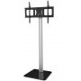 Techly ICA-TR11 Supporto TV a parete 177,8 cm (70") Nero, Argento (ICA-TR11)