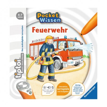 Ravensburger Fire Department libro per bambini (00690)