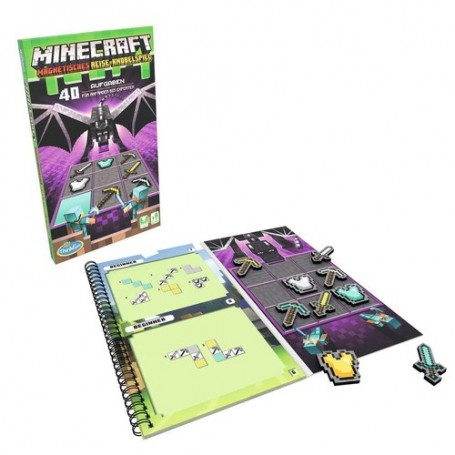 ThinkFun Minecraft – Das magnetische Reisespiel Mazzo di carte da gioco specifico (00.076.402)