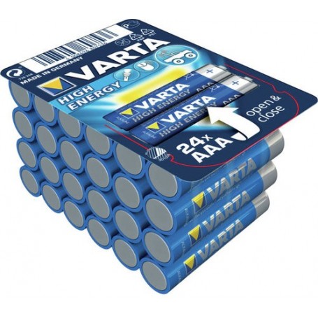 Varta High Energy AAA Batteria monouso Mini Stilo AAA Alcalino (04903301124)