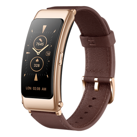 Huawei TalkBand B6 AMOLED Tracciatore di attività da braccio 3,89 cm (1.53") IP57 Marrone (55025919)