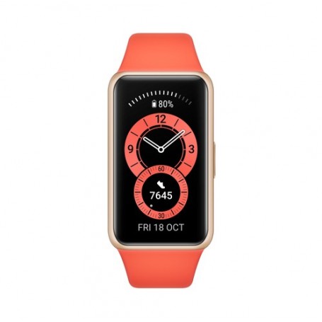 Huawei Band 6 AMOLED Braccialetto per rilevamento di attività 3,73 cm (1.47") Rosso (55026636)