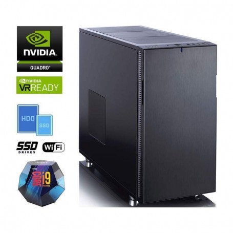PC WORKSTATION LEVEL2 intel Core i9-9900K 5.0GHz(8CORE)+32GB+(3.50TB)M.2 500SSD/960EVO+3.0TB+Quadro P (PC WKS_L2_9900K_P2000_32)