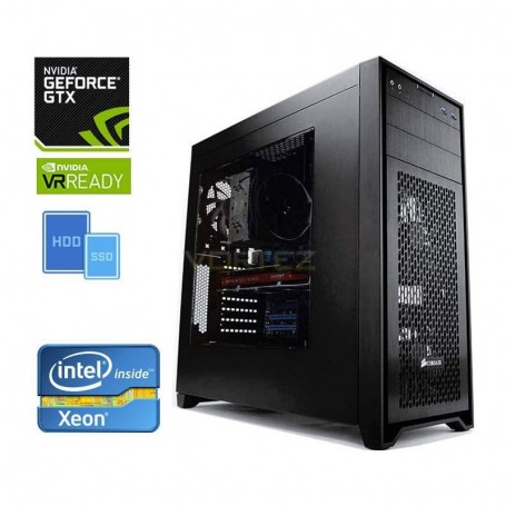 PC CAD STATION intel XEON E3-1275 3.8GHz(4 Core)+32GB+(3.50TB)M.2 500SSD/EVO850+3.0TB+GeForce GTX108 (_CADSTATION32_XEON_1080TI)