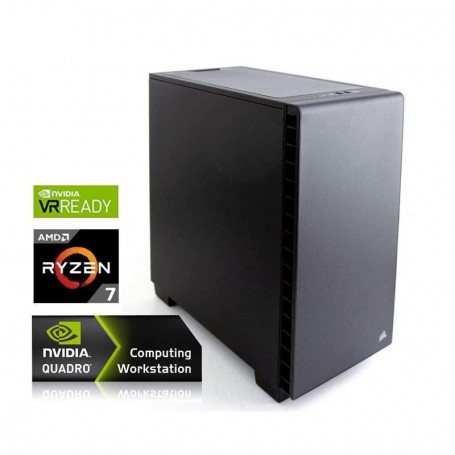 PC WORKSTATION LEVEL2 AMD RYZEN7 1920X 3.50GHz/LIQUID(12core)+32GB+(5.0TB)M.2 1.0TB SSD/EVO960PRO+4.0TB (WKS_L2_1920X_32G_P4000)