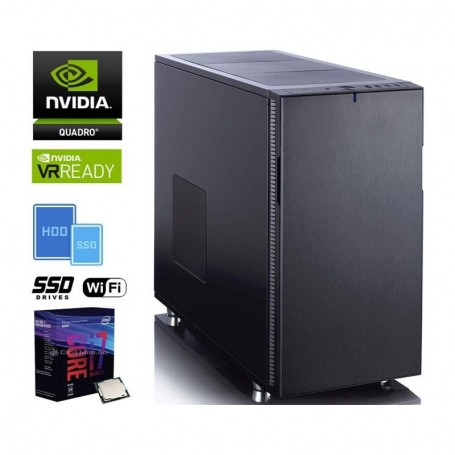 PC WORKSTATION LEVEL1 intel Core i7-8700K 3.70GHz(6CORE)+16GB+(3.50TB)M.2 500SSD/960EVO+3.0TB+Quadro P1 (PC WKS_L1_8700K_P1000_)