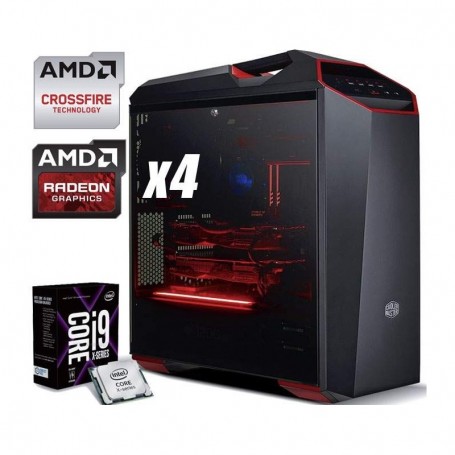 PC Gaming ULTIMATE RX4 i9-7900X 3.3GHz/LIQUID+32GB+(4.51TB)M.2 512 SSD/EVO960PRO+4.0TB+4xSTRIX-RX58 (Ultimate_RX4_7900X_4xRX580)