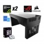 PC Gaming ULTIMATE GTX2 i9-7980XE 2.60GHz/LIQUID+64GB+(5.0TB)M.2 1.0TB SSD/EVO960PRO+4.0TB+2xSTR (ULT_GTX2_i97980X_64G_1080Tix2)
