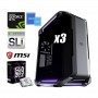 PC Gaming ULTIMATE GTX3 i9-7980XE 2.6GHz/LIQUID(18CORE)+64GB+(7.0TB)1TB SSD/EVO960PRO+6TB+3xSTRIX (ULT64_GTX3_7980XE_1080TI_7TB)