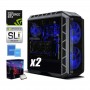 PC Gaming  EXTREME GTX2 i7-8700K 3.7GHz/12MB(6CORE)/LIQUID+16GB+(3.25TB)M.2 250SSD+3TB+2xGEFORCE MSI GTX (EXT_GTX2_8700K_1080TI)