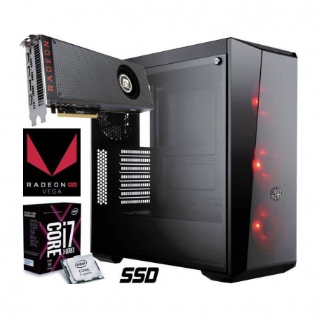 PC Gaming PRO2 RX Intel Core i7-7740X 4.3GHz(4CORE)+32GB+(500GB)M.2 SSD+RADEON RX VEGA56/8GB+MSI X299/TEM (PRO2_RX_7740X_VEGA56)