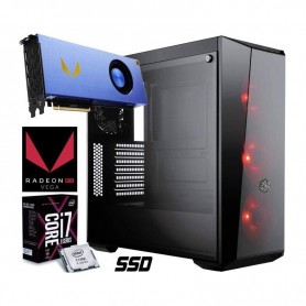 PC Gaming PRO2 RX Intel Core i7-7740X 4.3GHz(4CORE)+32GB+(500GB)M.2 SSD+RADEON VEGA FRONTIER 16GB+MSI X (PRO2_RX_7740X_VEGAFRNT)